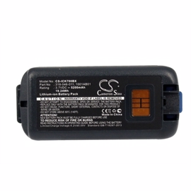 Scanner batteri til Intermec CK70, CK71, AB18 3,7V 5200mAh
